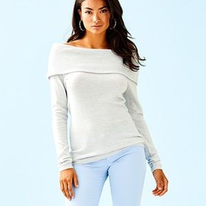 Lilly Pulitzer Off-the-Shoulder Sweater | M